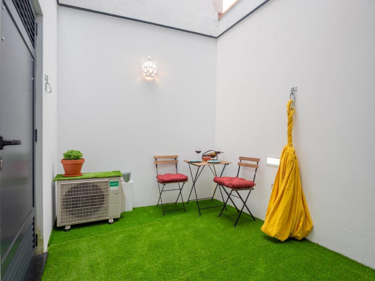Ferienwohnung Coxim - Com Patio Em Pleno Coracao De Aveiro Exterior foto